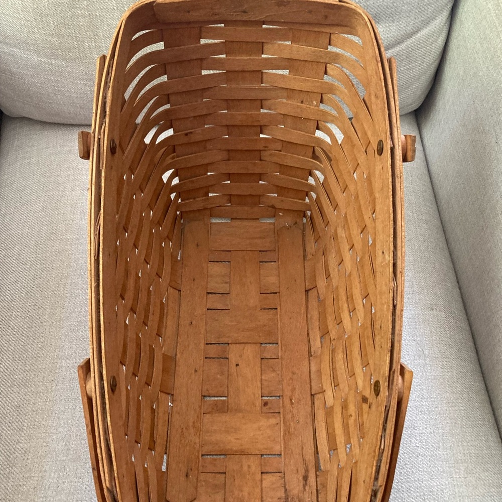 Vintage Longaberger Handwoven Basket 1991